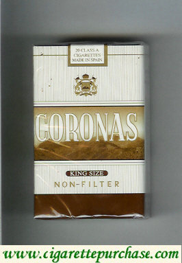 Coronas Non-Filter cigarettes king size